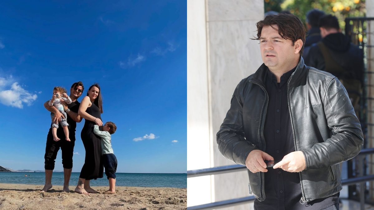 Ο Ιωάννης Απέργης και η οικογένειά του