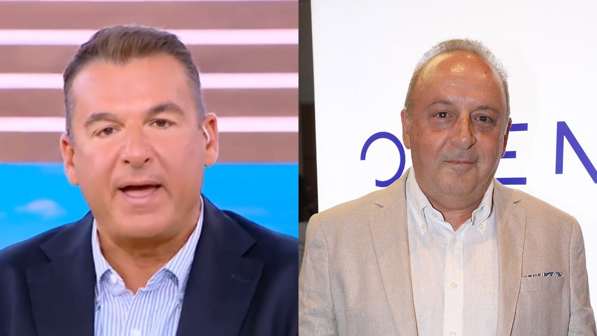 Ο Γιώργος Λιάγκας και ο Δημήτρης Καμπουράκης