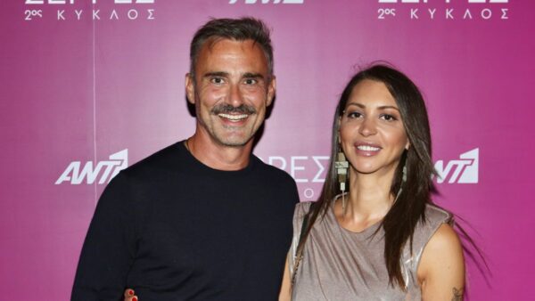 Ο Γιώργος Καπουτζίδης και η Διονυσία Γεωργιάδου