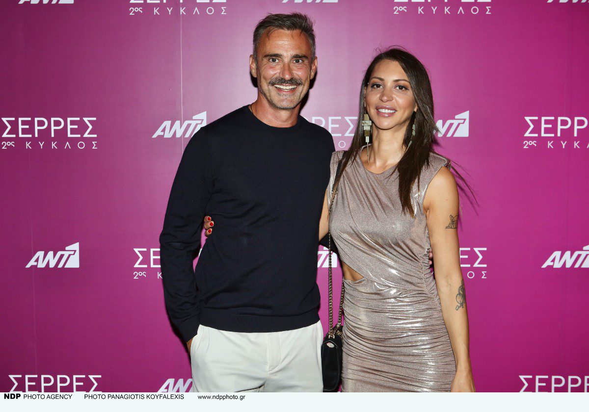 Ο Γιώργος Καπουτζίδης και η Διονυσία Γεωργιάδου