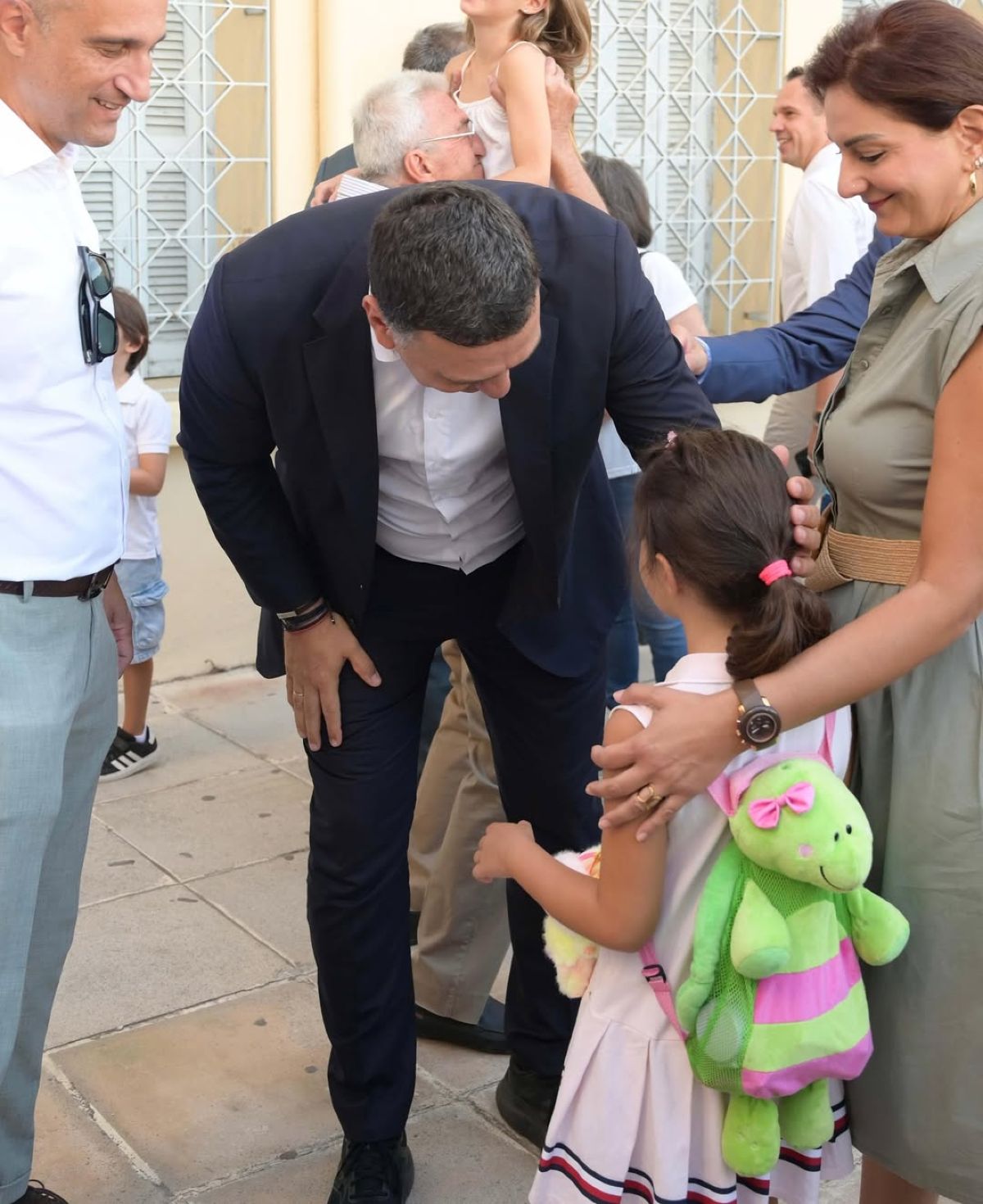 Ο Βασίλειος Κικίλιας στον αγιασμό