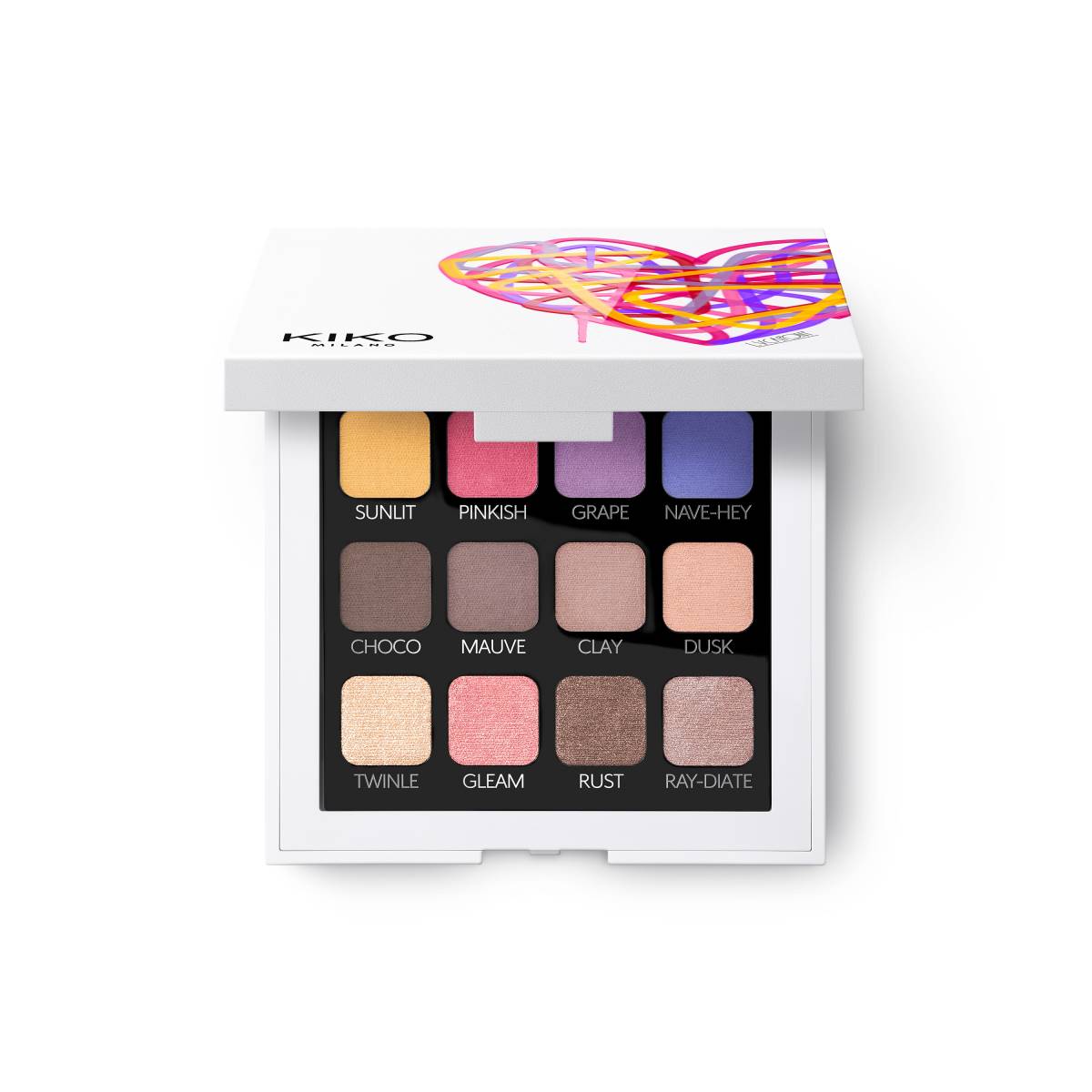 παλέτα σκιών kiko milano