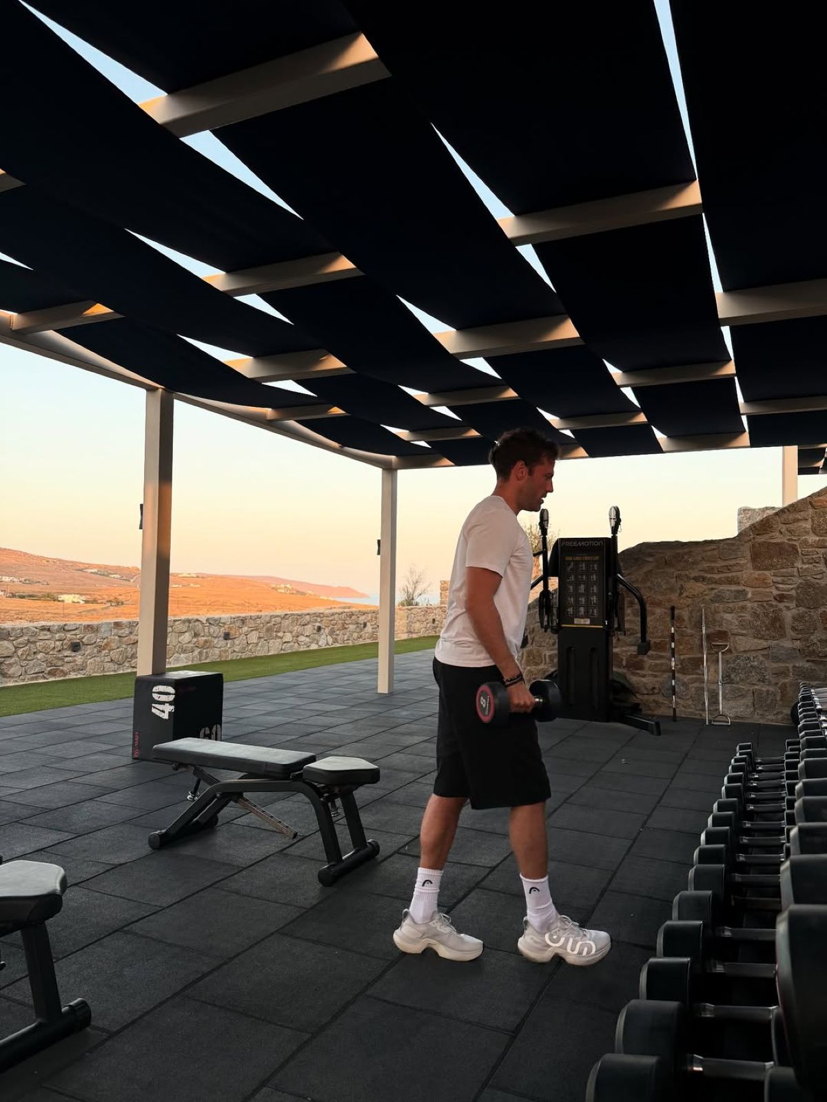 Ο Κωνσταντίνος Αργυρός στη Μύκονο