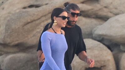 Ο Κωνσταντίνος Βασάλος μαζί με την Δανάη Βαρθολομάτου στη Μύκονο