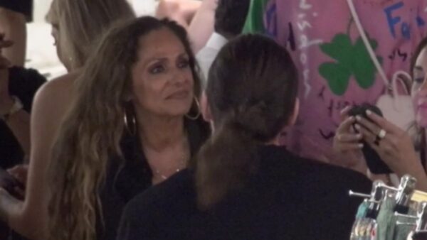 Η Βίκυ Κουλιανού με το σύντροφό της