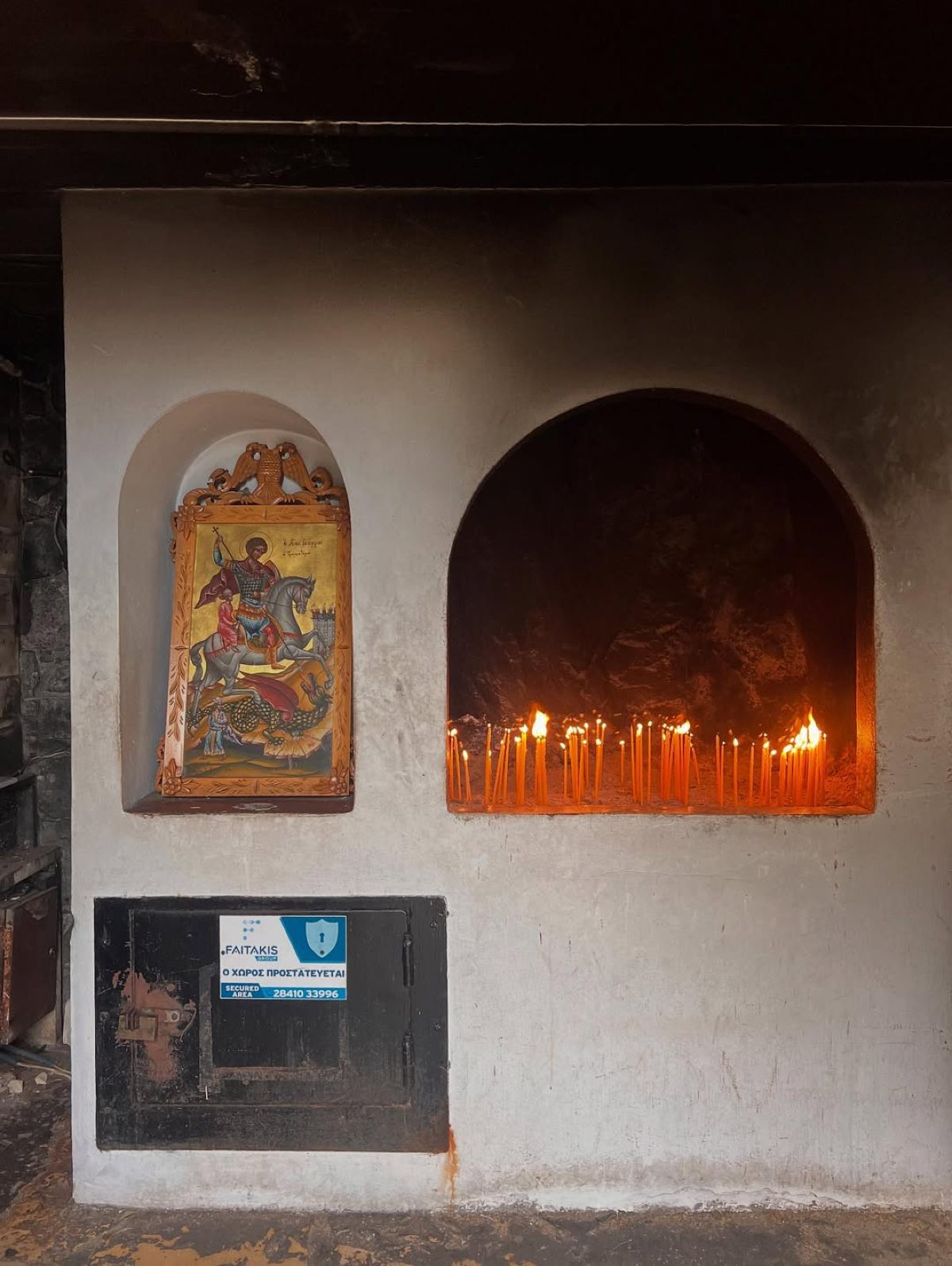 Ο ναός του Αγίου Γεωργίου στην Κρήτη