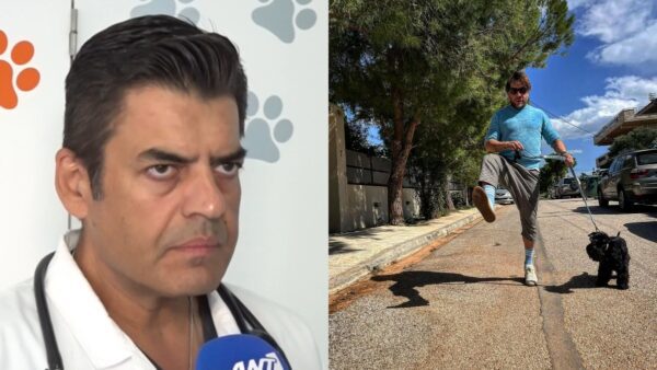 Ο κτηνίατρος του σκύλου του Γιώργου Μαζωνάκη