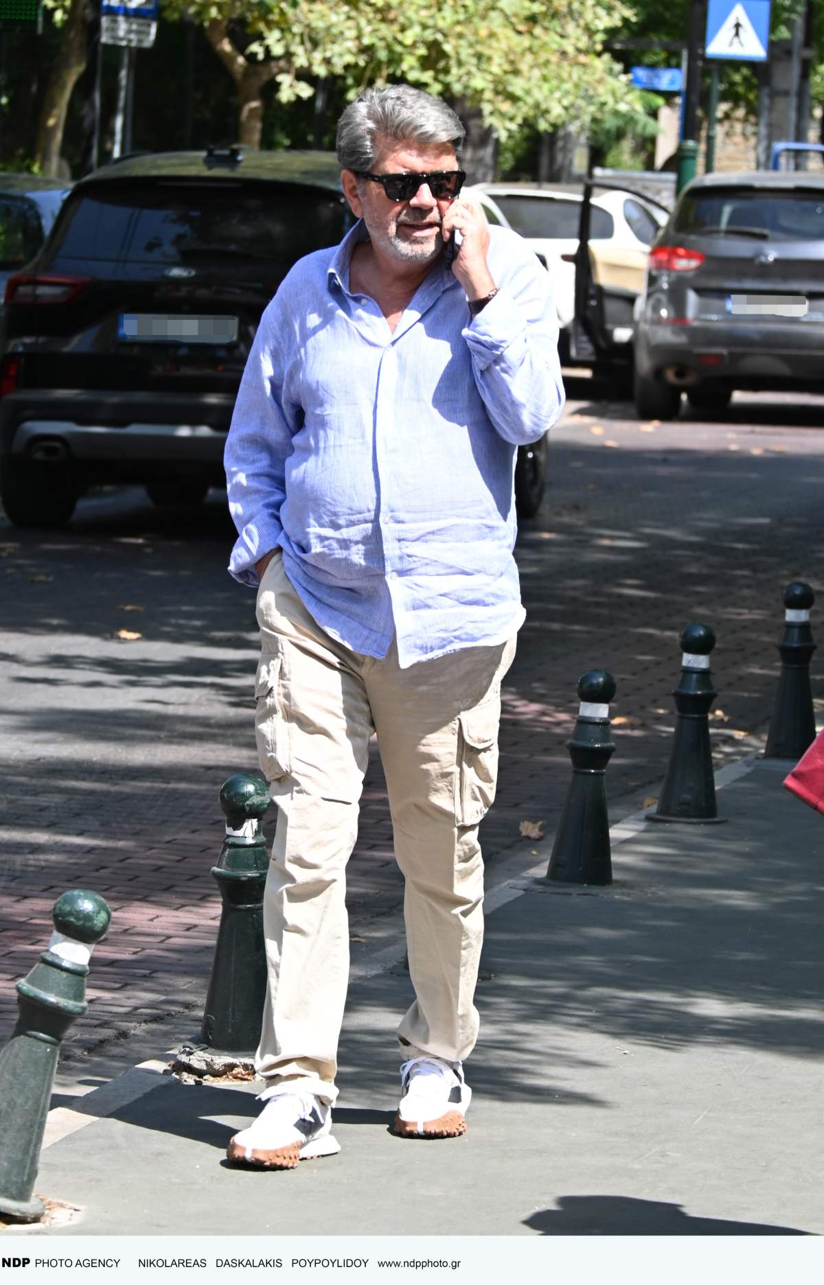 Ο Γιάννης Λάτσιος στο κέντρο της Αθήνας 