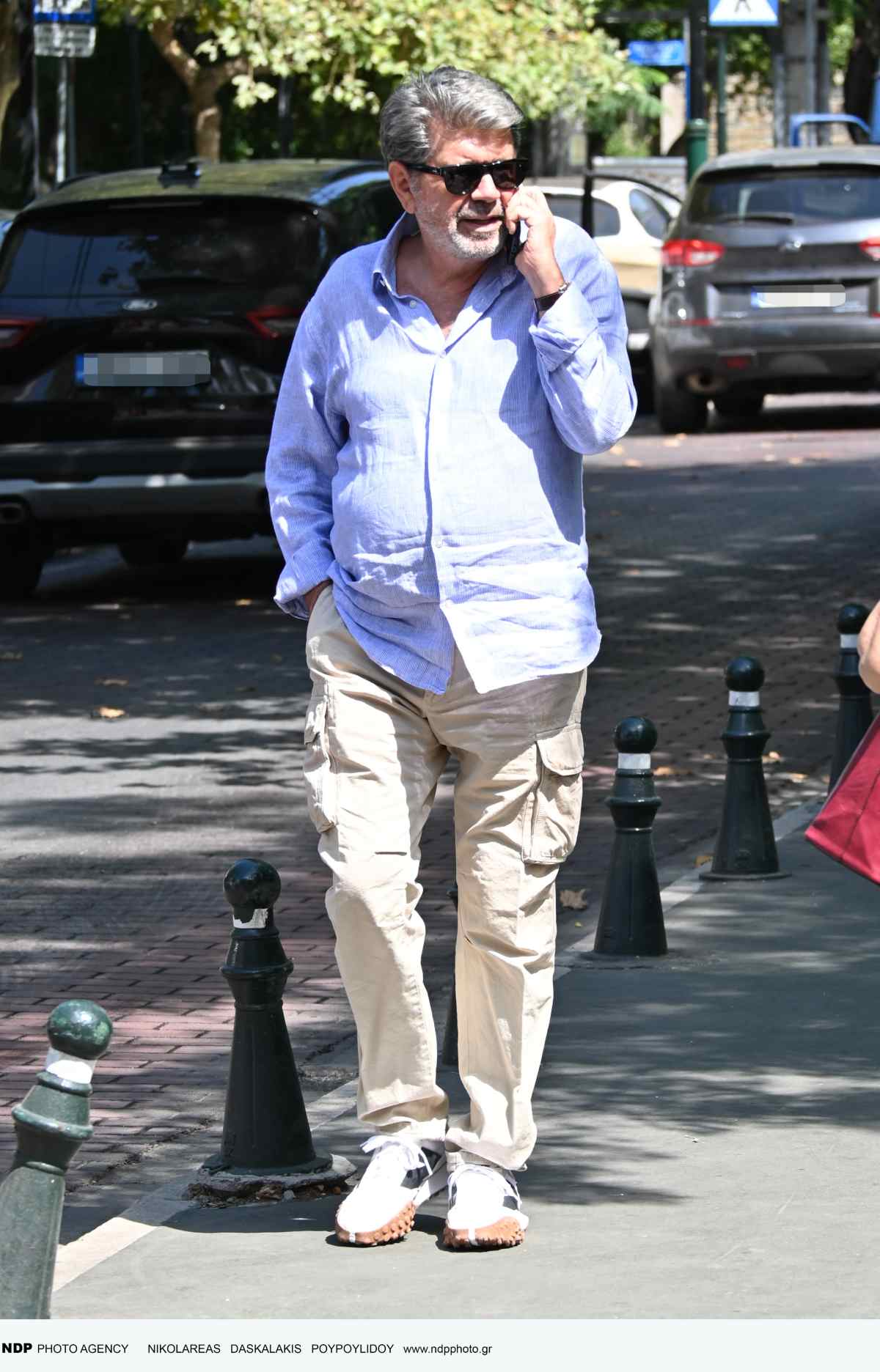 Ο Γιάννης Λάτσιος στο κέντρο της Αθήνας