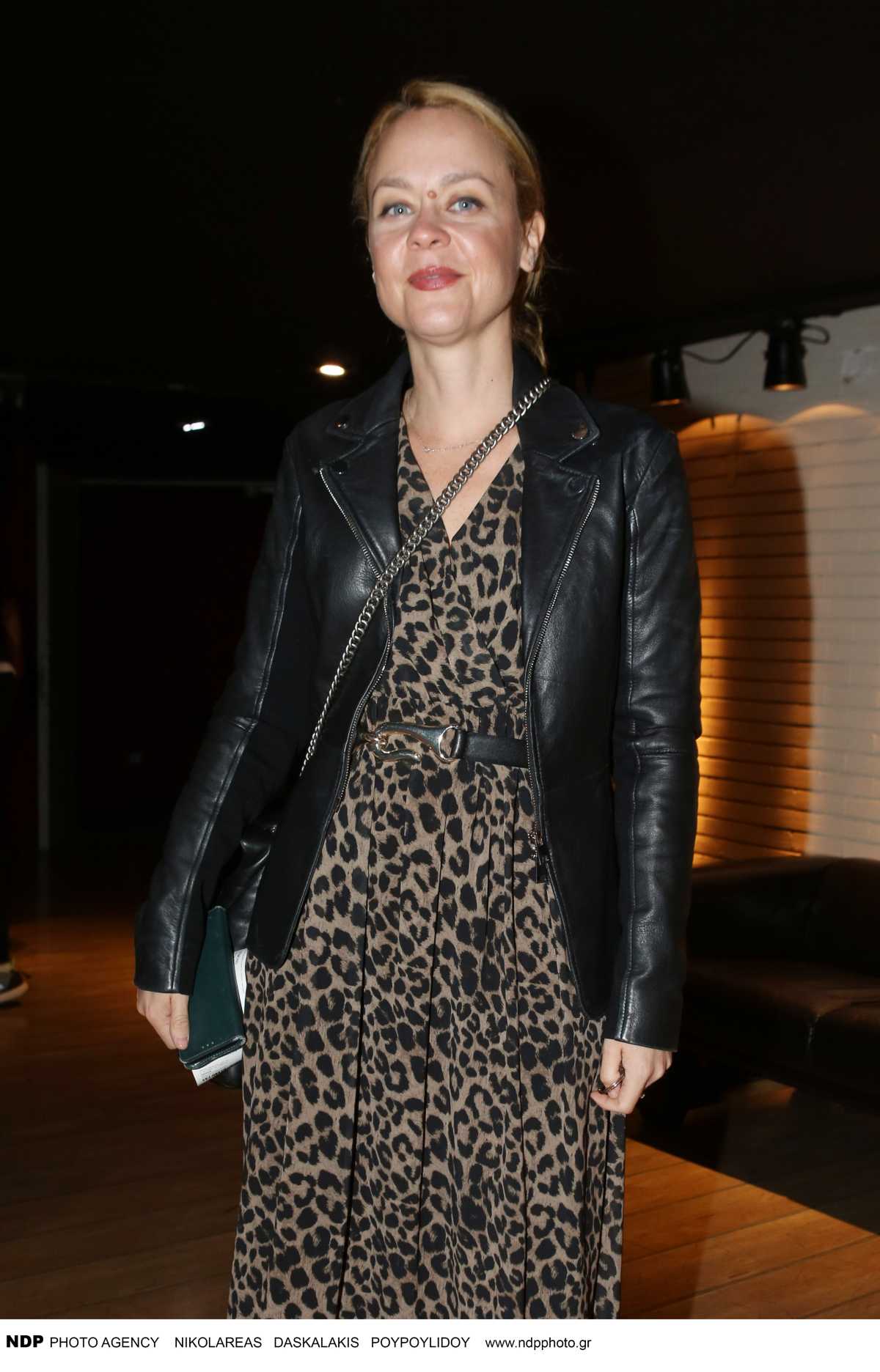 Η Λένα Παπαληγούρα σε δημόσια εμφάνισή της