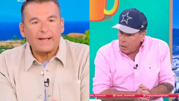 Ο Γιώργος Λιάγκας και ο Δημήτρης Παπανώτας