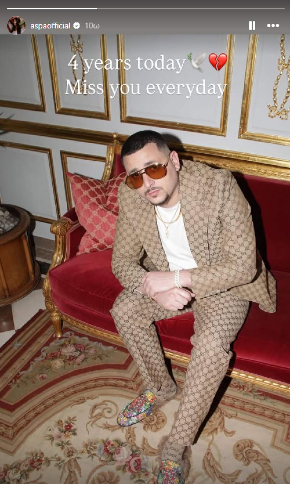 Η ανάρτηση της Άσπας για τα 4 χρόνια από τον θάνατο του Mad Clip