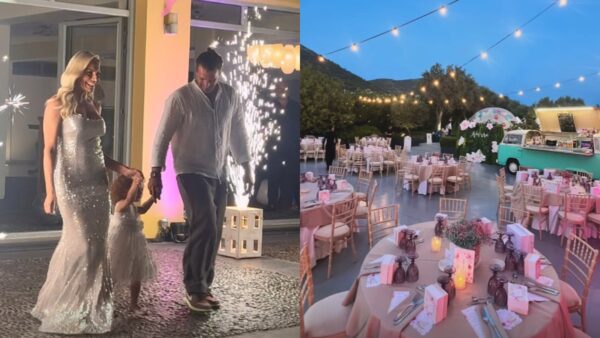 Η Ιωάννα Μαλέσκου και η βάφτιση της κόρης της