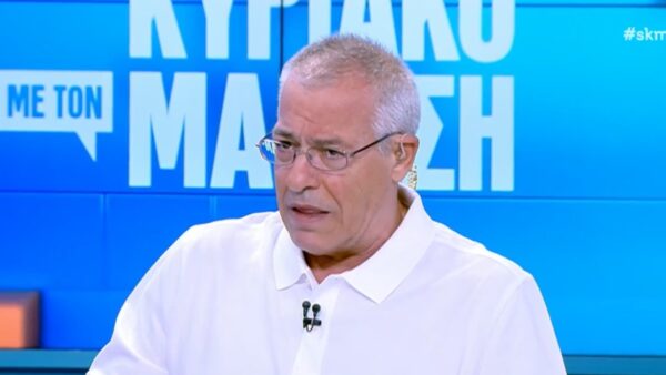 Ο Νίκος Μάνεσς στην πρεμιέρα του στον Alpha
