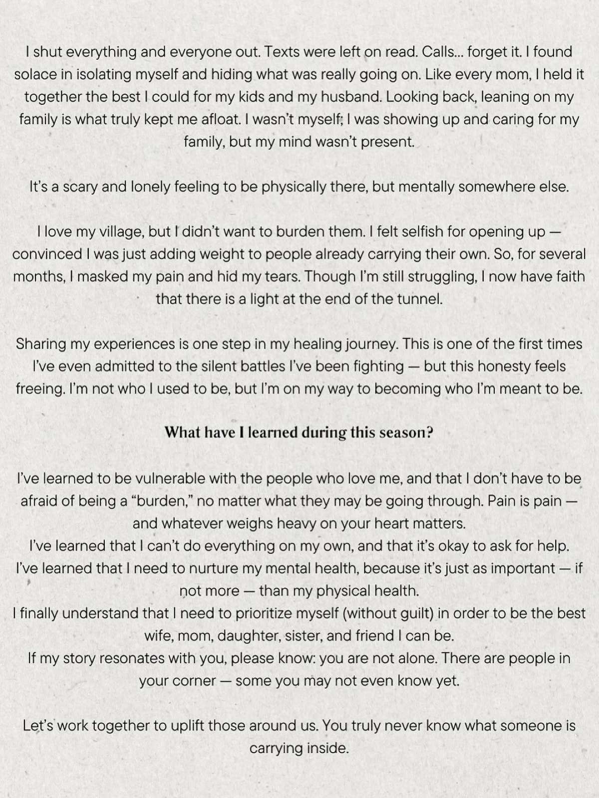 Το κείμενο της Μαράια