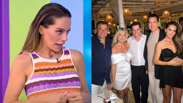 Η Μαρία Αντωνά στο πλατό της εκπομπής Καλοκαίρι Παρέα