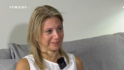 Η Μαρία Καρυστιανού στην κάμερα του Χαμογέλα και Πάλι