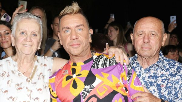 Ο Μαζωνάκης με τους γονεις του