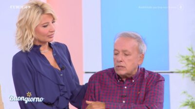 Η Φαίη Σκορδά και ο Ανδρέας Μικρούτσικος