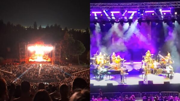 Πλάνα από τη συναυλία Νταλάρα - Παπακωνσταντίνου