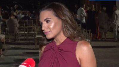 Η Όλγα Κεφαλογιάννη στην κάμερα του Buongiorno