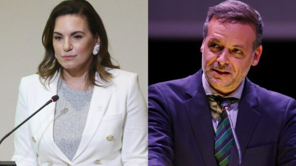 Η Όλγα Κεφαλογιάννη και ο Χάρης Δούκας