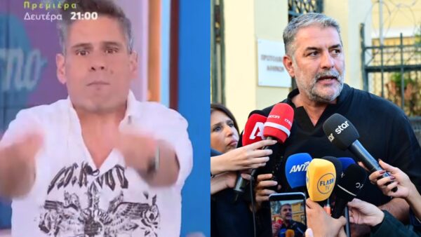 Ο Δημήτρης Ουγγαρέζος και ο Βασίλης Μπισμπίκης