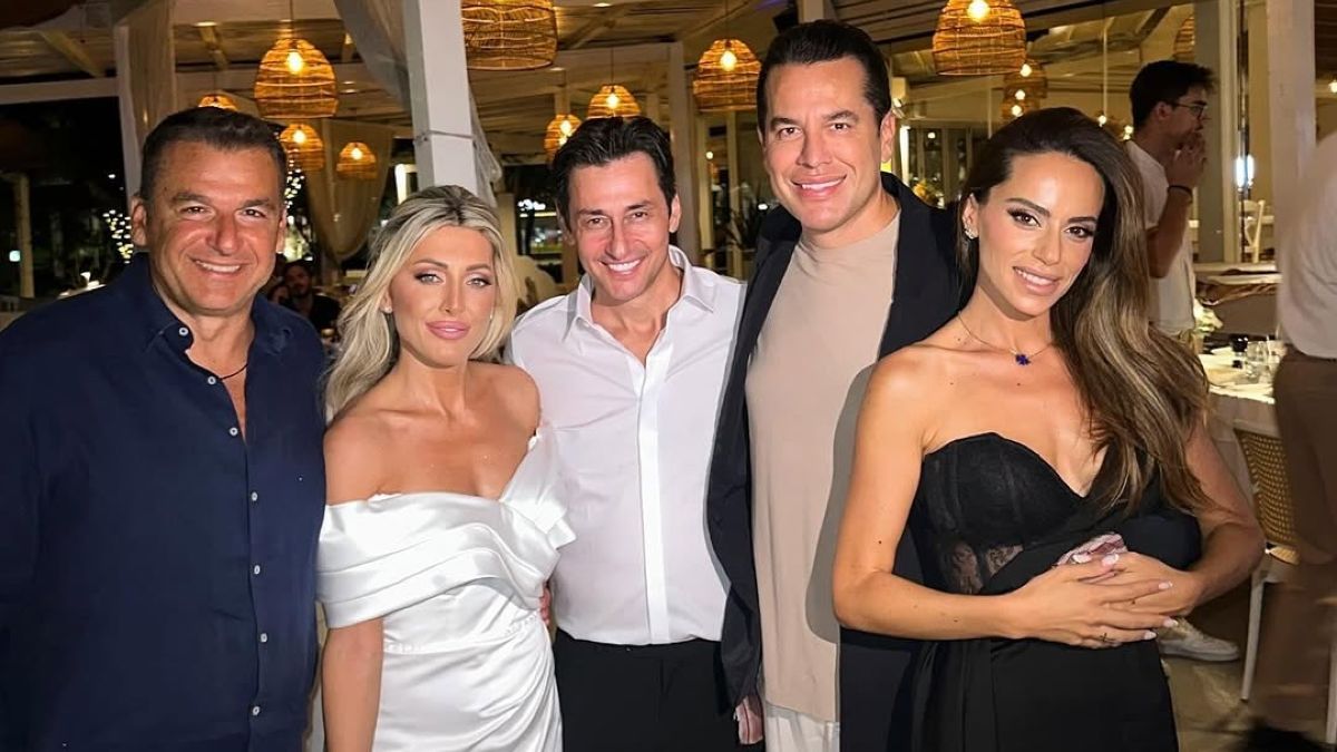 Ο γάμος του Πάνου Καλίδη και της Λεάννας Μάρκογλου