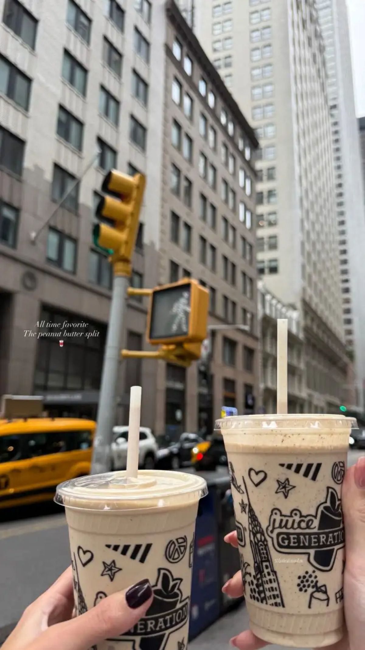 Το smoothie της Ηλιάνας Παπαγεωργίου στη Νέα Υόρκη