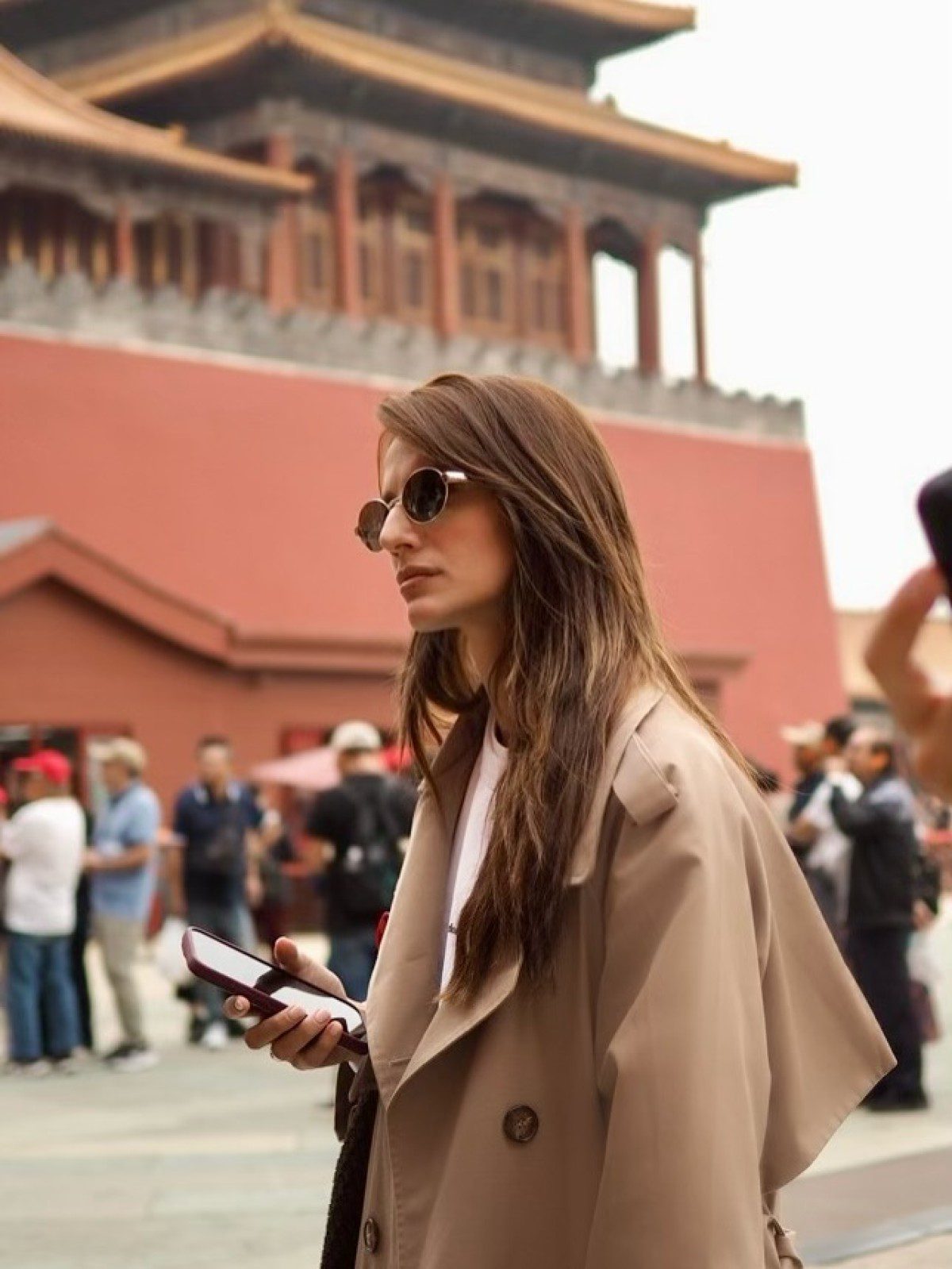 Η Ηλιάνα Παπαγεωργίου στους δρόμους της Κίνας