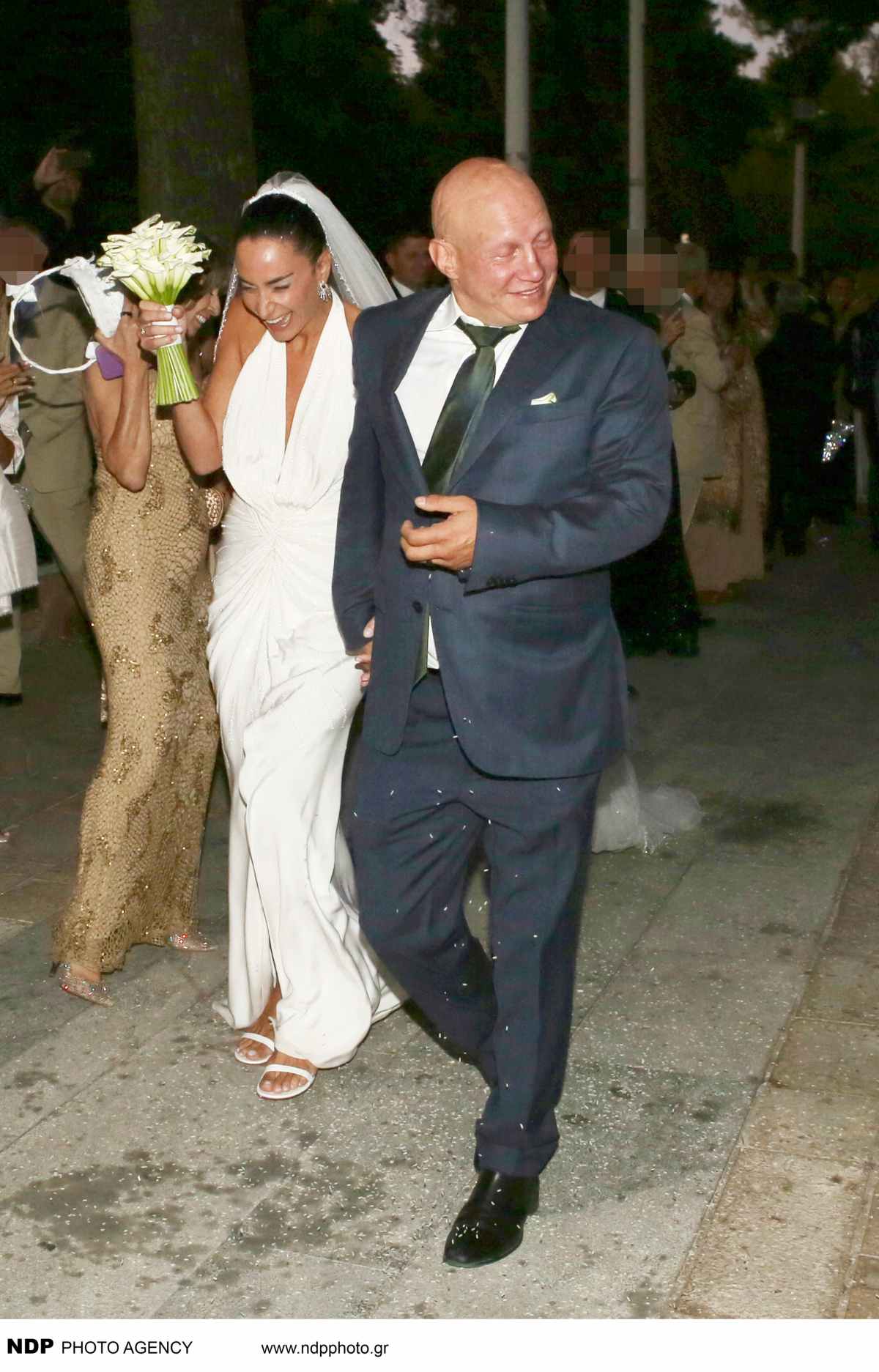 Ο γάμος του Παύλου Βαρδινογιάννη και της Κατερίνας Μπιρμπίλη