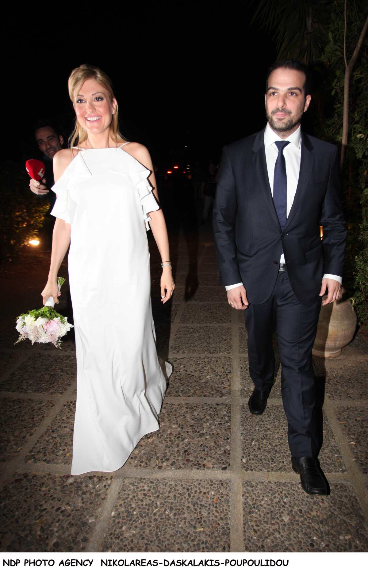 Ο γάμος της Ράνιας Τζίμα και του Γαβριήλ Σακελλαρίδη το 2016