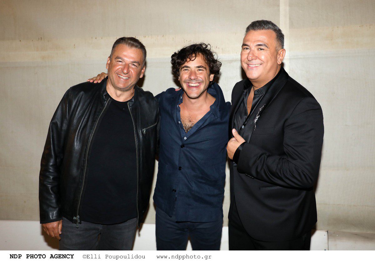 Ο Αντώνης Ρέμος και ο Γιώργος Λιάγκας