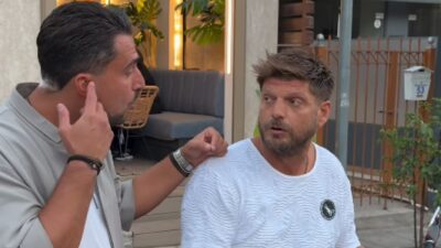 Ο Χρήστος Ντεντόπουλος και ο Σάκης Κατσούλης στο Instagram