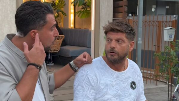 Ο Χρήστος Ντεντόπουλος και ο Σάκης Κατσούλης στο Instagram