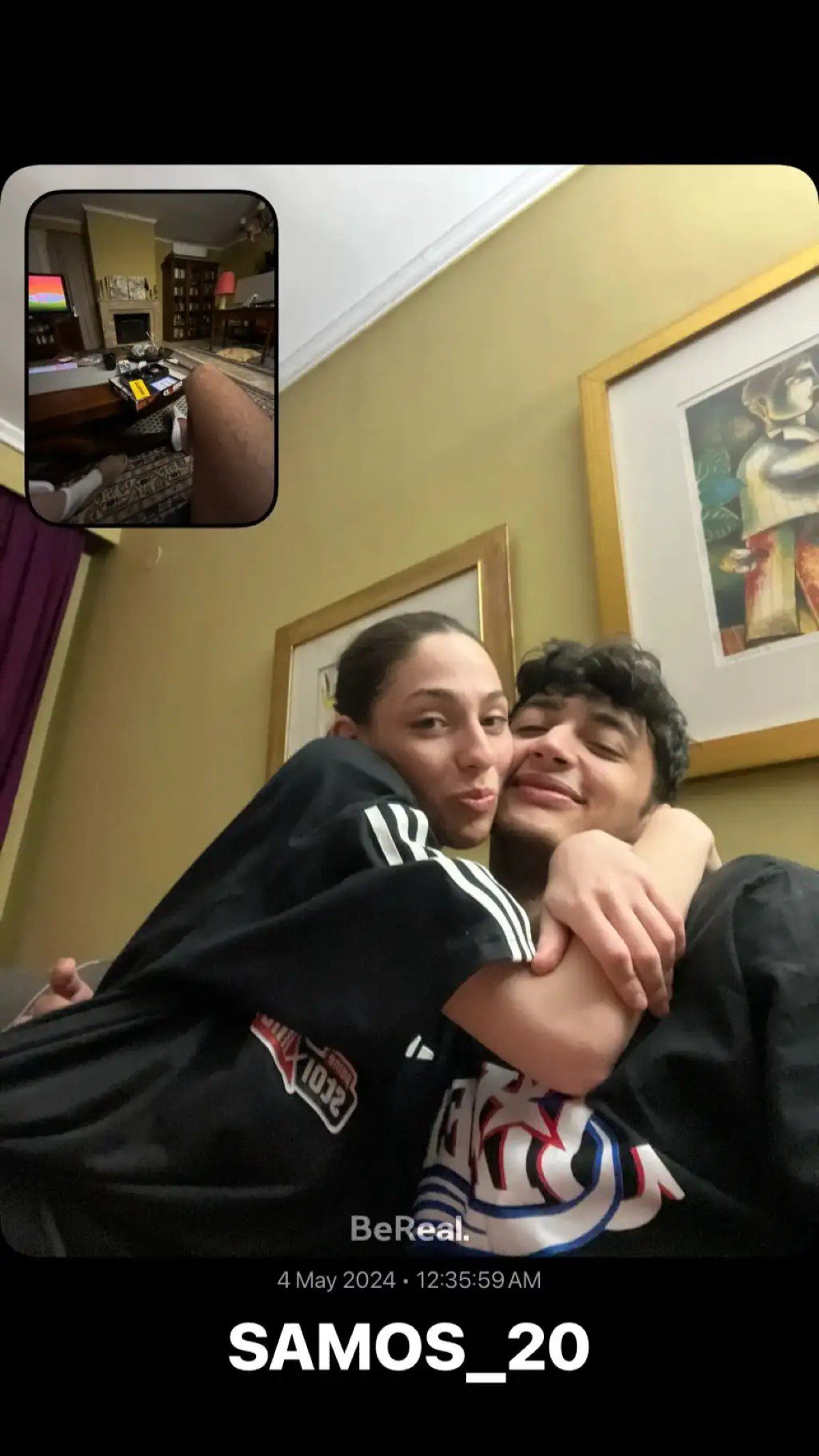 Ο Αλέξανδρος Σαμοντούροβ και η σύντροφός του