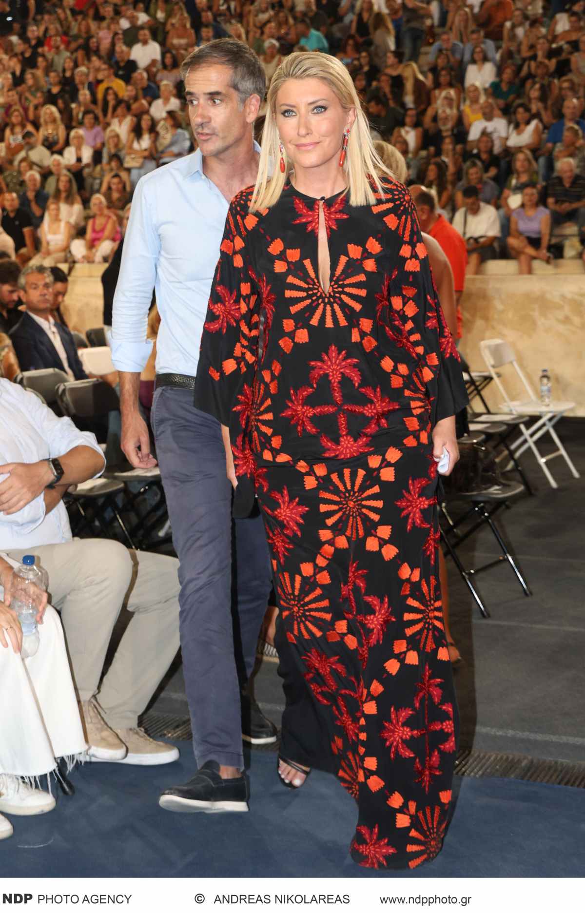 Η Σία Κοσιώνη και ο Κώστας Μπακογιάννης στο Καλλιμάρμαρο