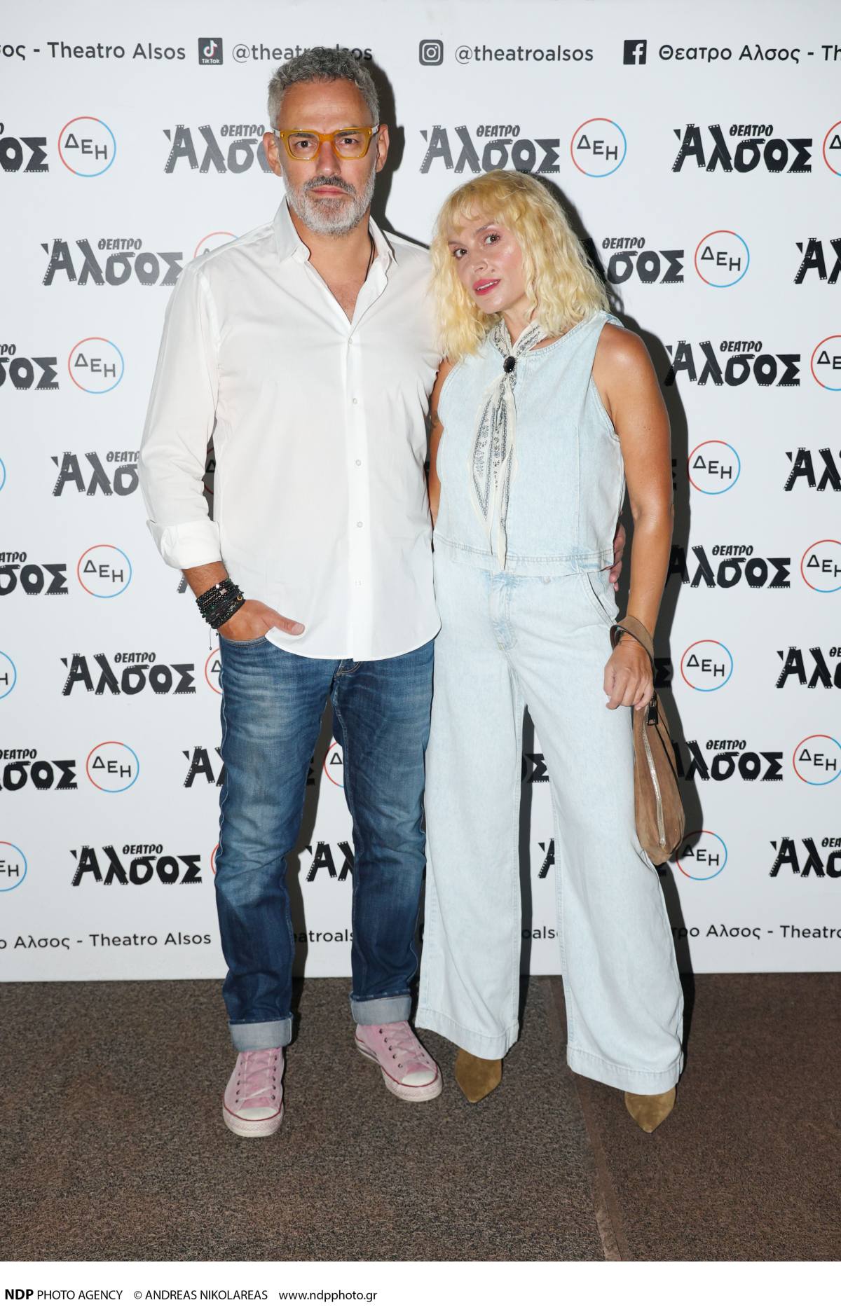 Η Ελεωνόρα Ζουγανέλη και ο Νίκος Συρίγος