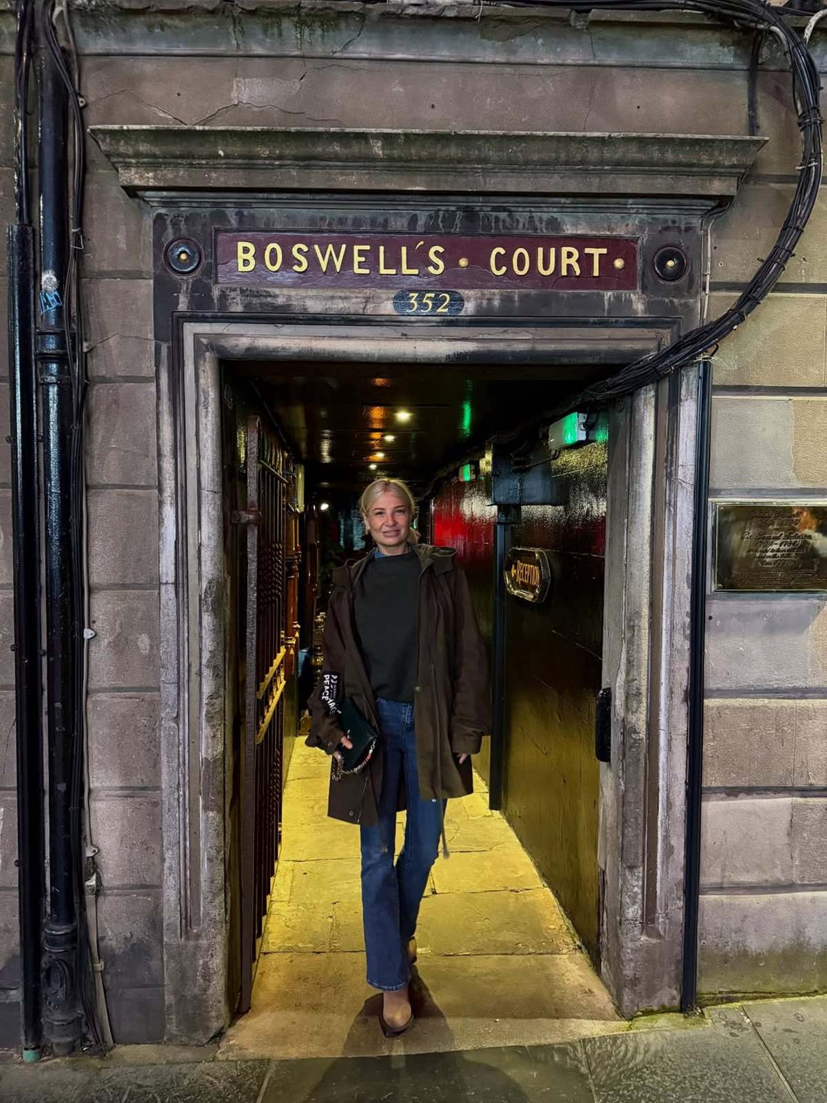 Η Φαίη Σκορδά στην Σκωτία