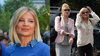 Η Φαίη Σκορδά και η μητέρα της