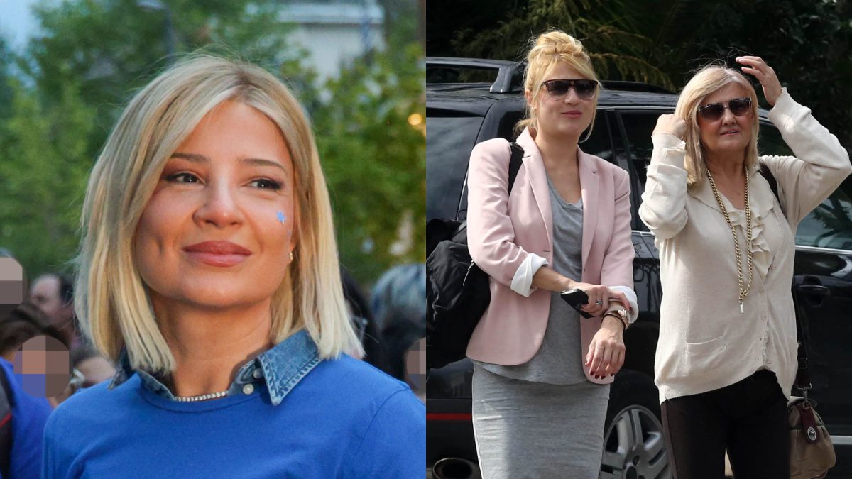 Η Φαίη Σκορδά και η μητέρα της