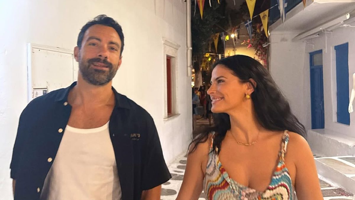 Ο Σάκης Τανιμανίδης και η Χριστίνα Μπόμπα