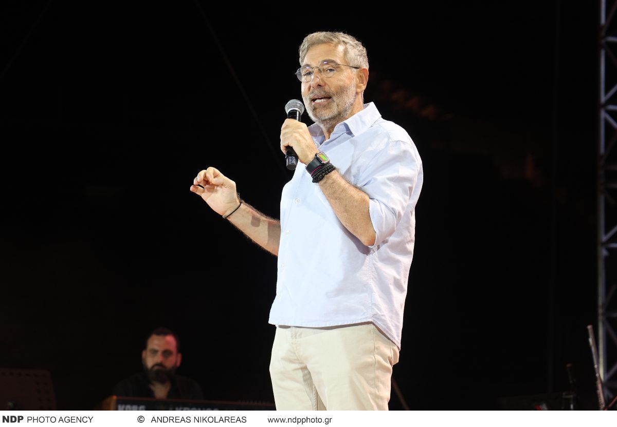 Ο Θοδωρής Αθερίδης στο Καλλιμάρμαρο