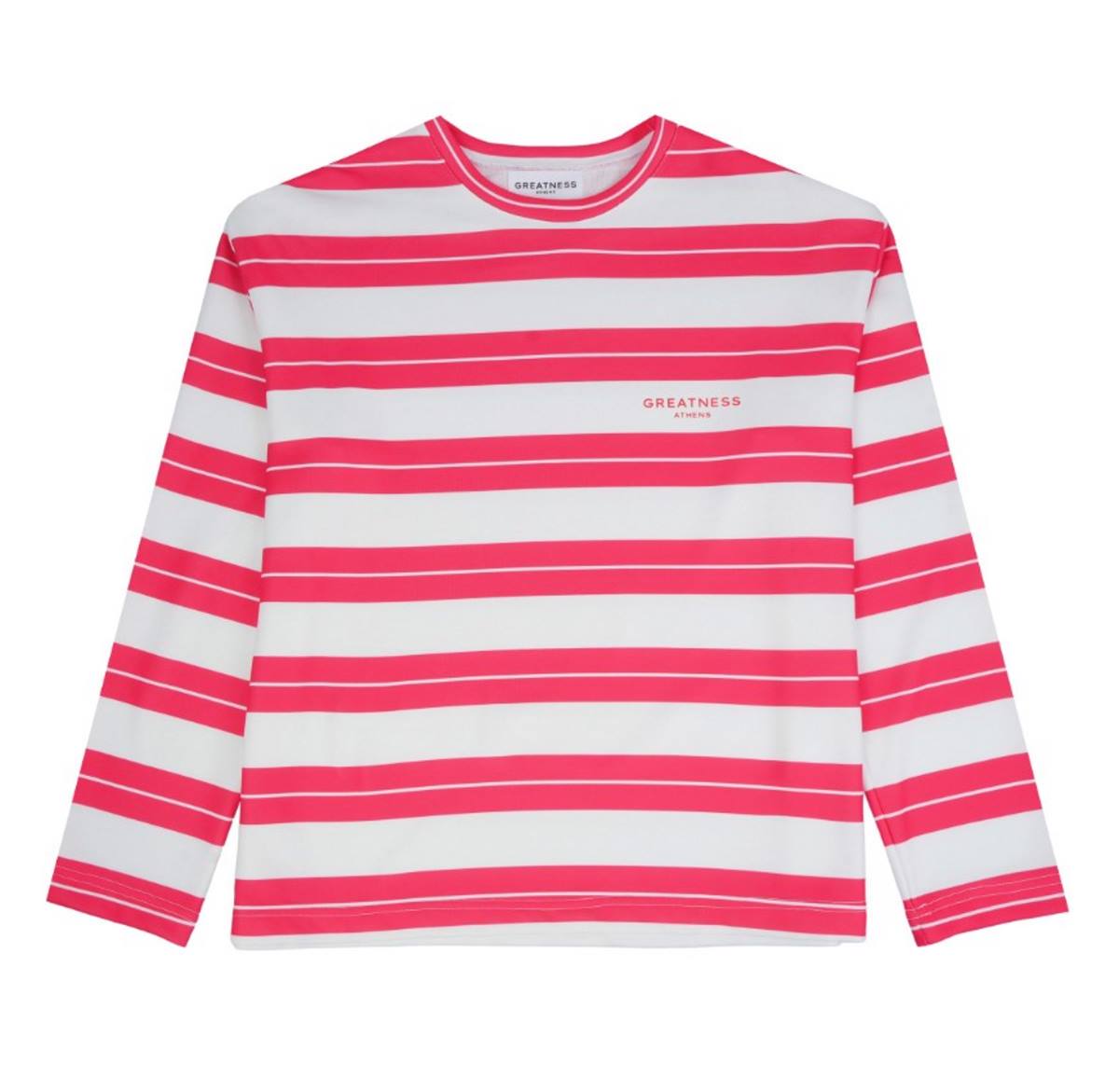 Top με κόκκινες ρίγες