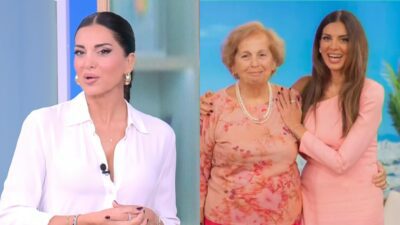 Η Σταματίνα Τσιμτσιλή με τη μητέρα της