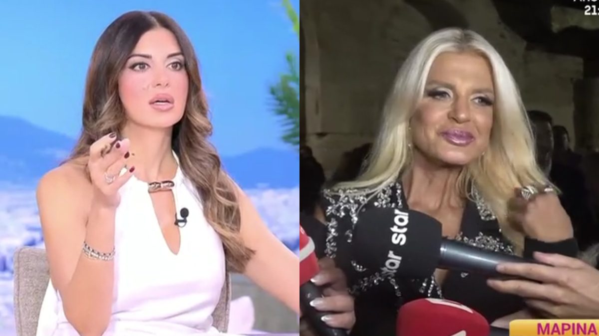 Η Σταματίνα Τσιμτσιλή και η Μαρίνα Σταυράκη