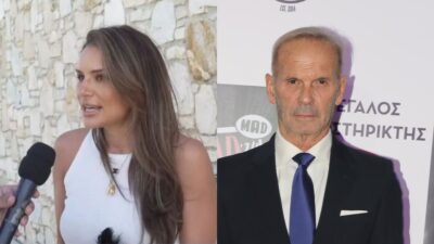 Η Ελένη Τσολάκη και ο Πέτρος Κωστόπουλος