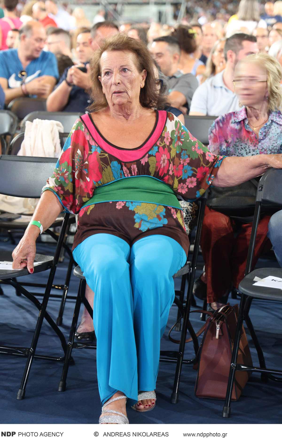 Η Βάσω Καζαντζίδη στο Καλλιμάρμαρο