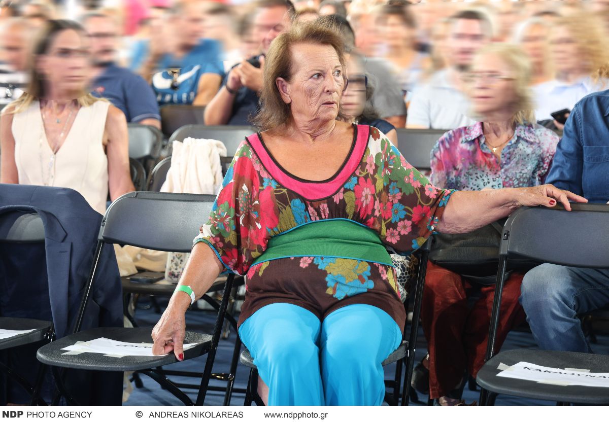 Η Βάσω Καζαντζίδη στο Καλλιμάρμαρο