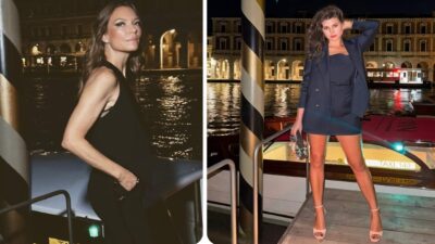 Τα παπούτσια που φόρεσαν η Βίκυ Καγιά και η Δανάη Παππά στη Βενετία